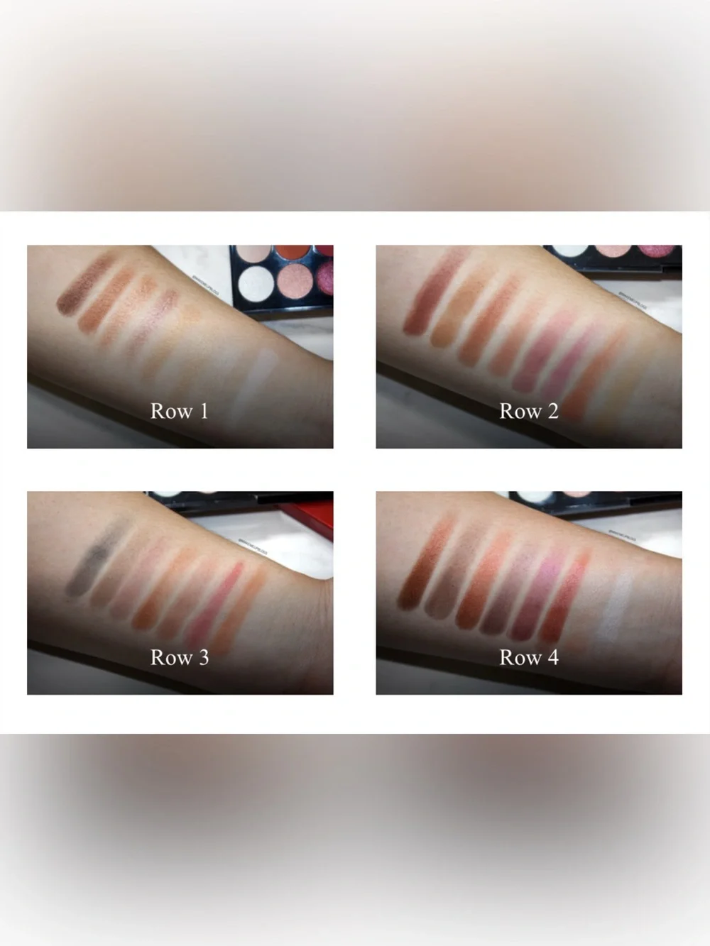 NIB Makeup Revolution Flawless 4 Eyeshadow Palette